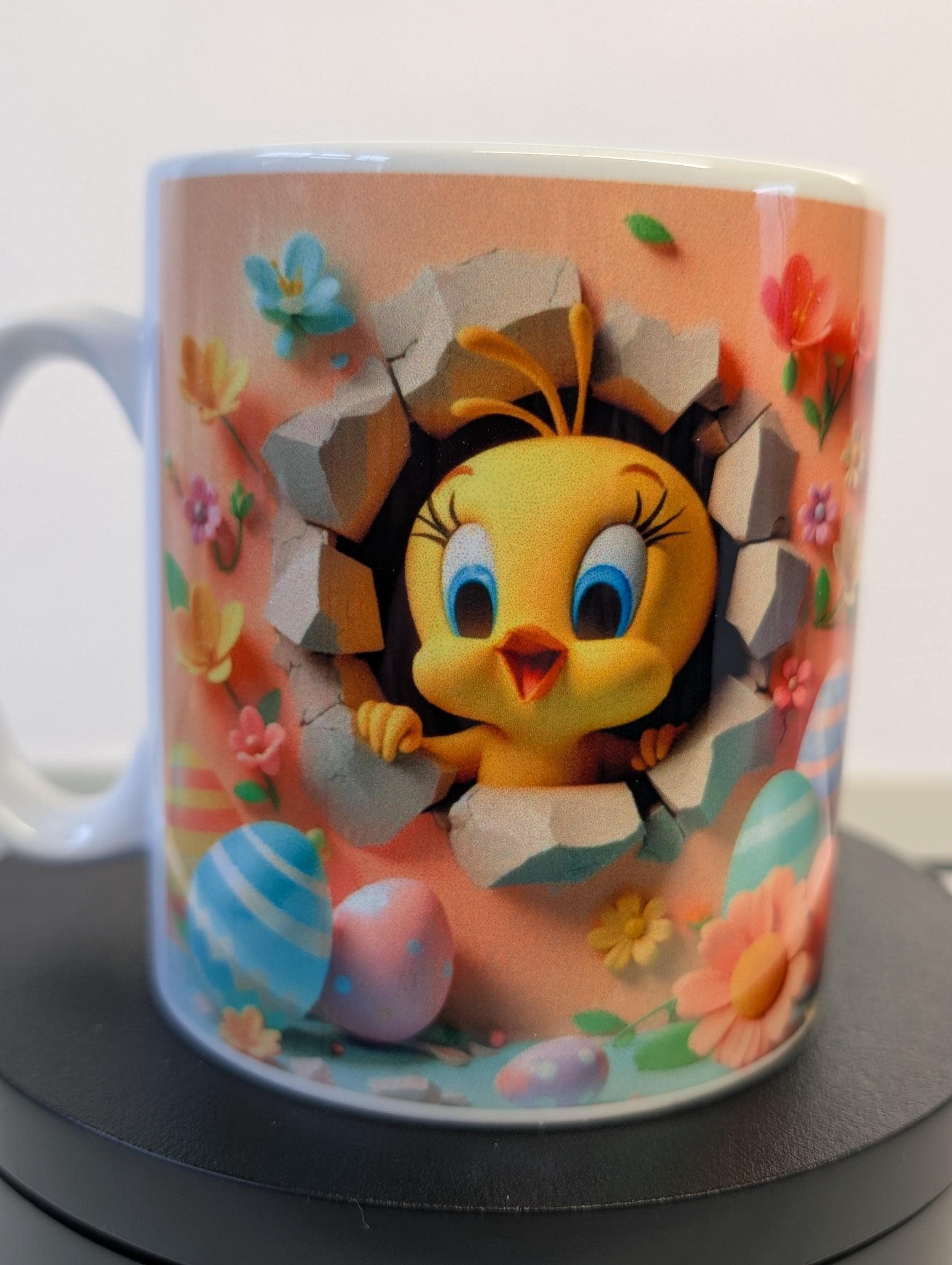 Cute Yellow Bird Inspired Easter Cup – 11oz Mug