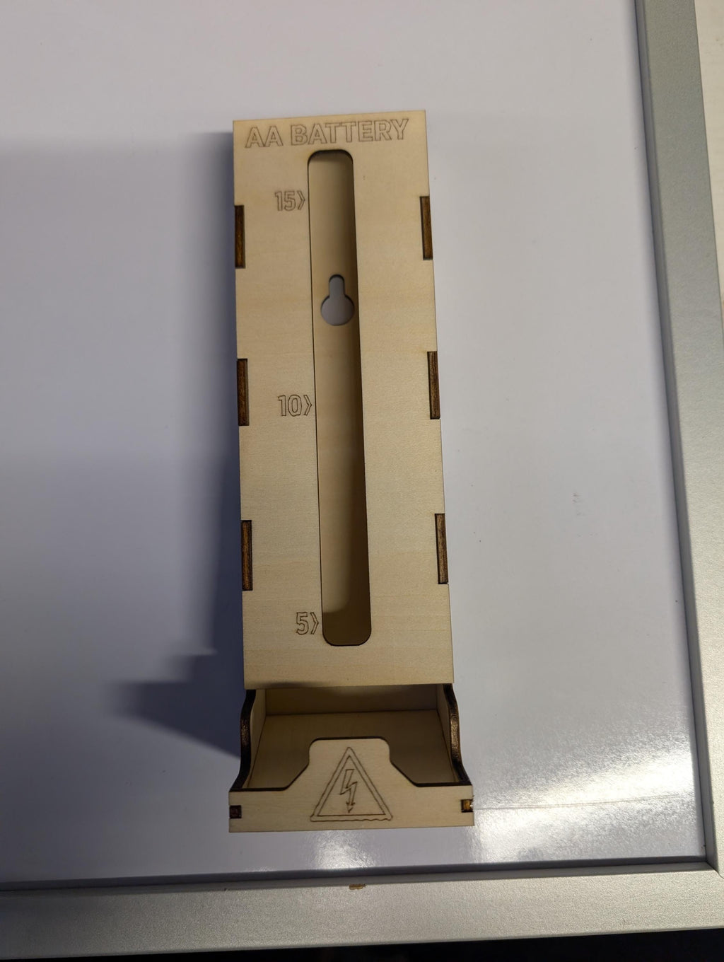 AA & AAA Battery Storage Box – Handmade Wooden Organiser