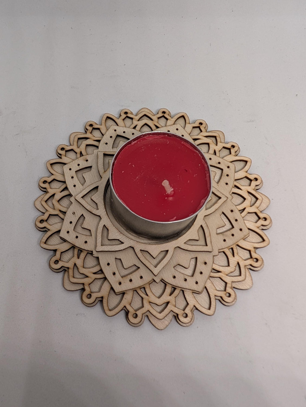 Handmade & Laser Cut Tea Light Stands