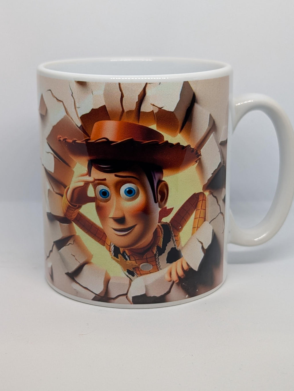 Woody-Inspired 11oz Mug – Toy Story Style Character Cup