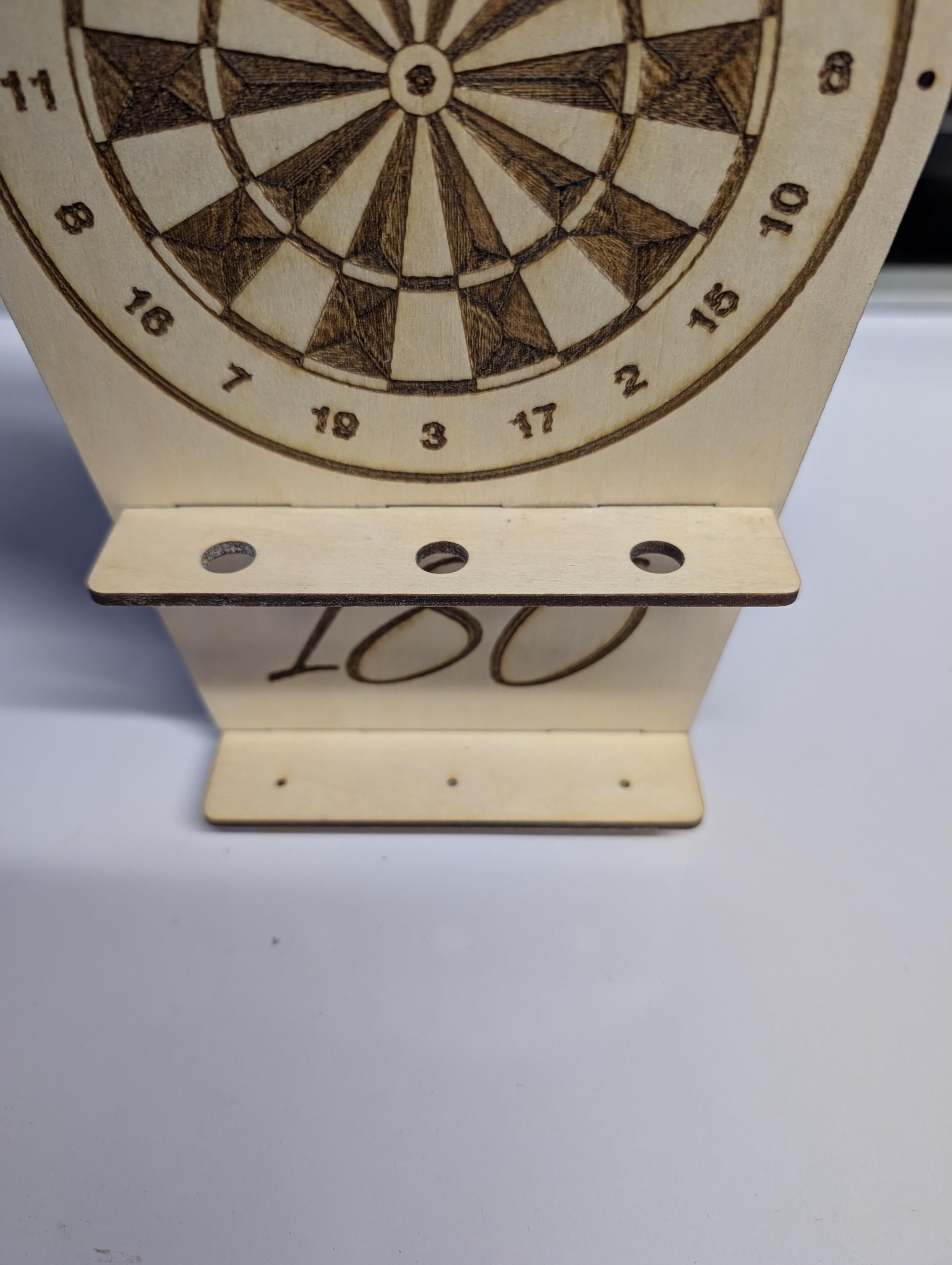 3 Dart Holder – Handmade Wooden Wall Mount