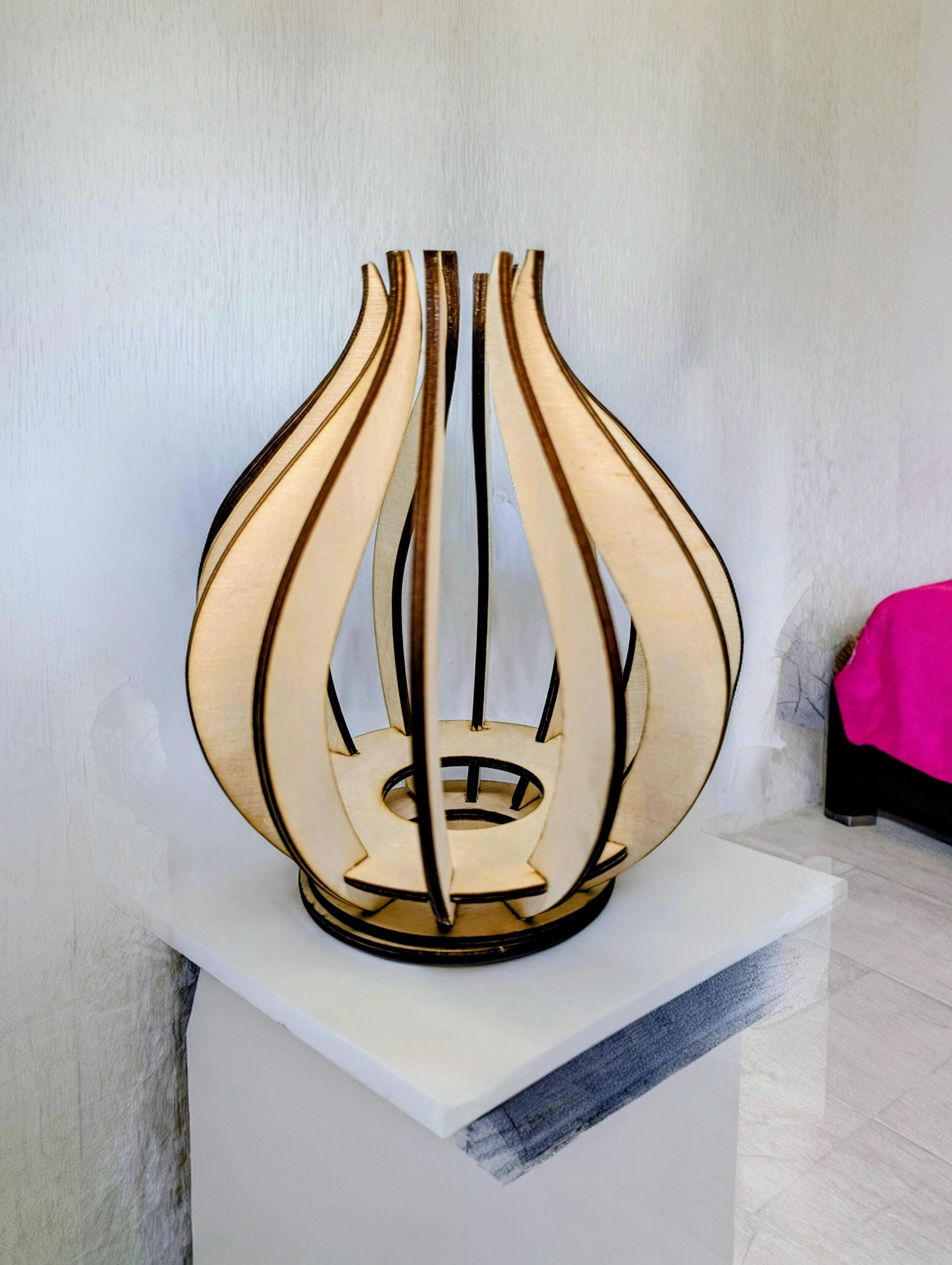 Handmade & Laser Cut Tea Light Stands