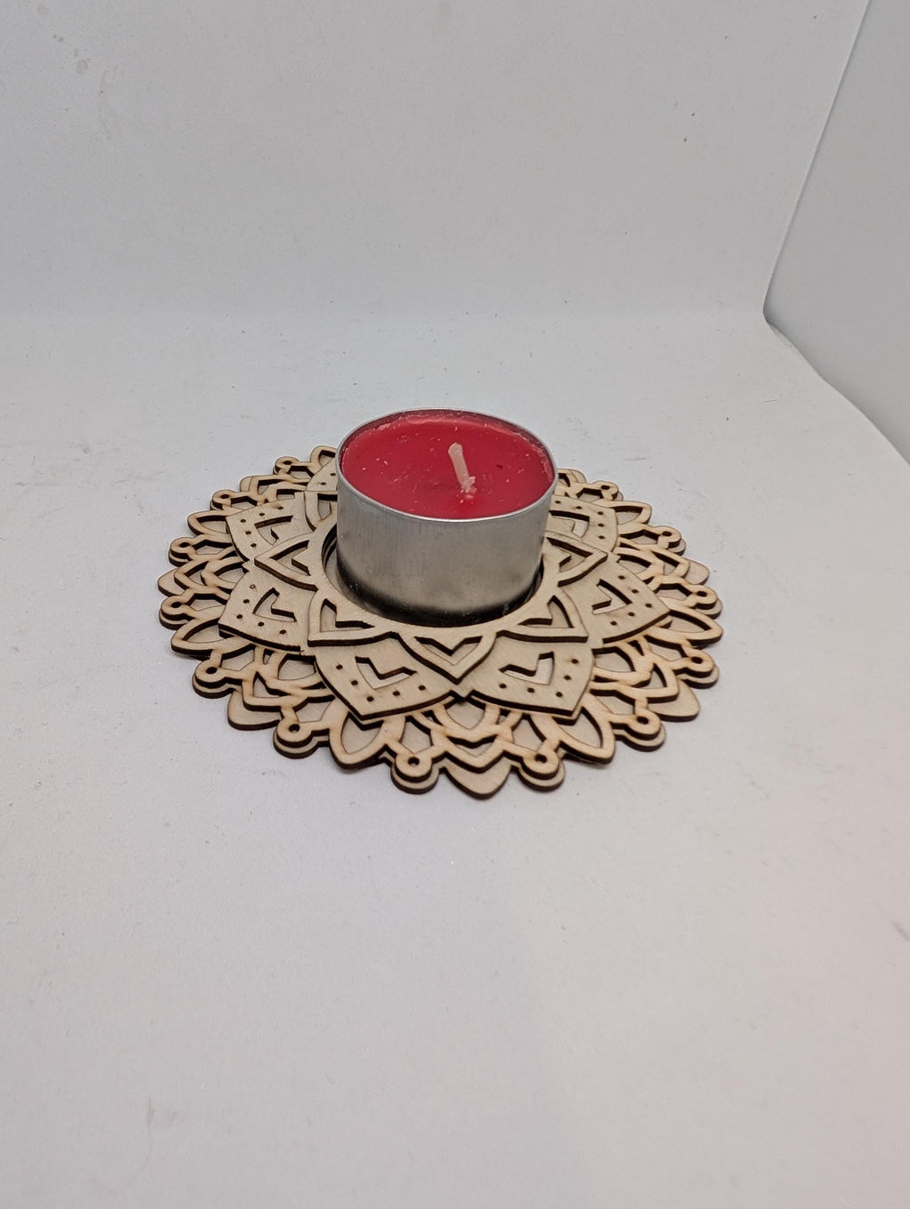 Handmade & Laser Cut Tea Light Stands