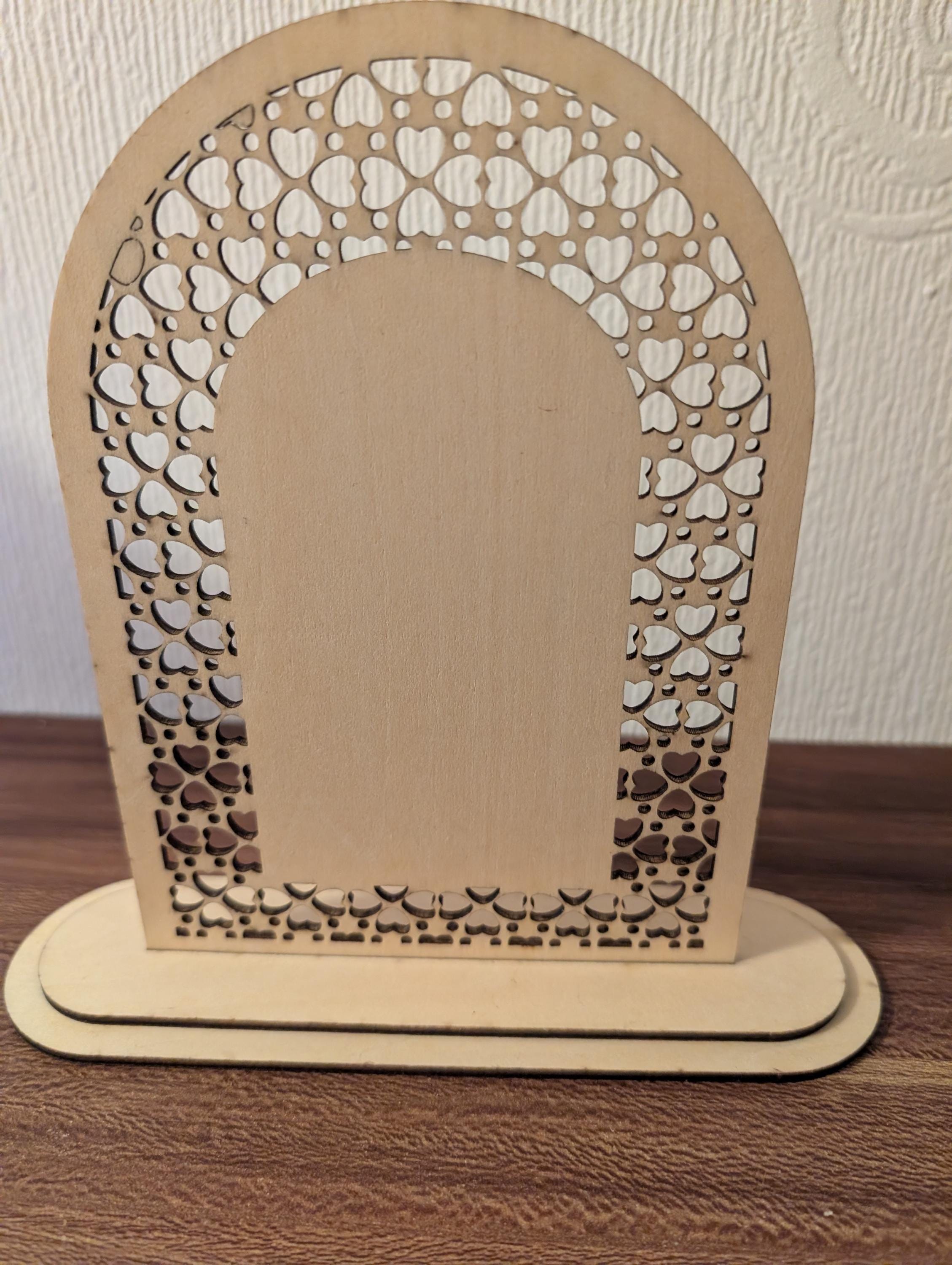 Laser Cut Wooden Table Numbers – Handmade Wedding Decor