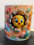 Cute Yellow Bird Inspired Easter Cup – 11oz Mug