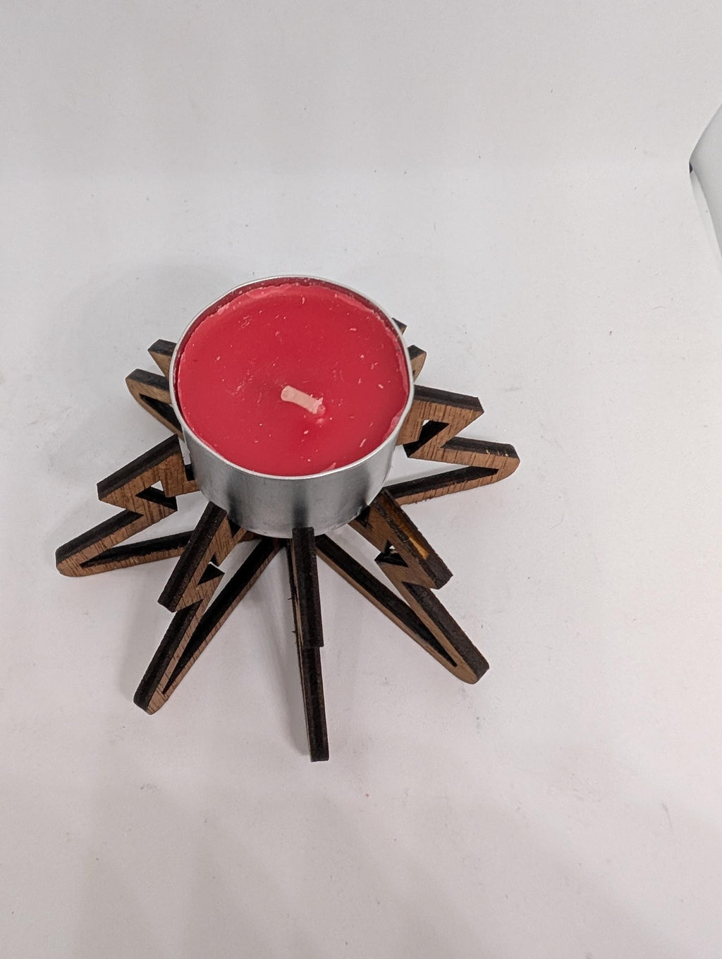 Handmade Laser Cut Tea Light Stands