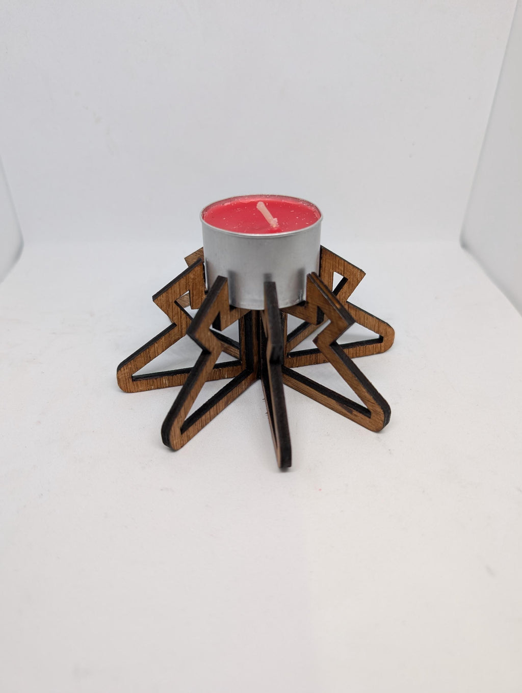 Handmade Laser Cut Tea Light Stands