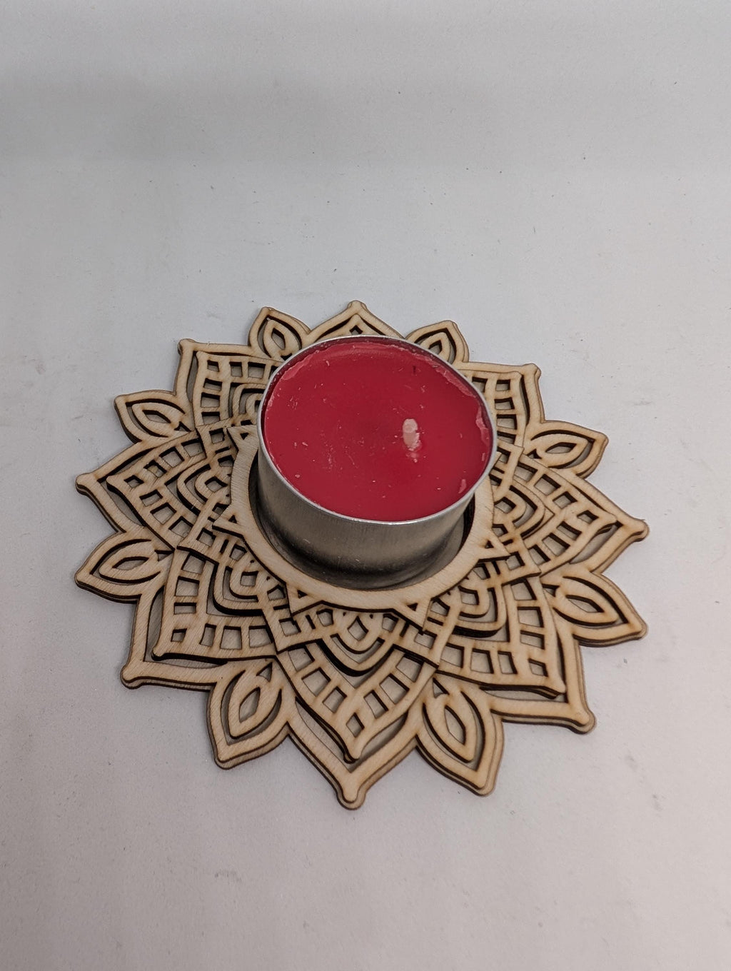 Handmade & Laser Cut Tea Light Stands