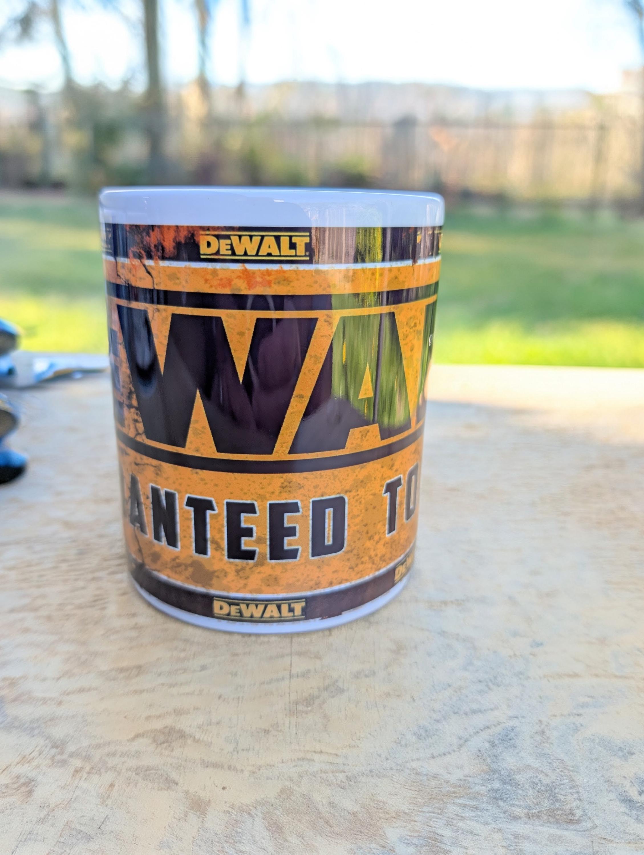 DeWalt design 11oz mug