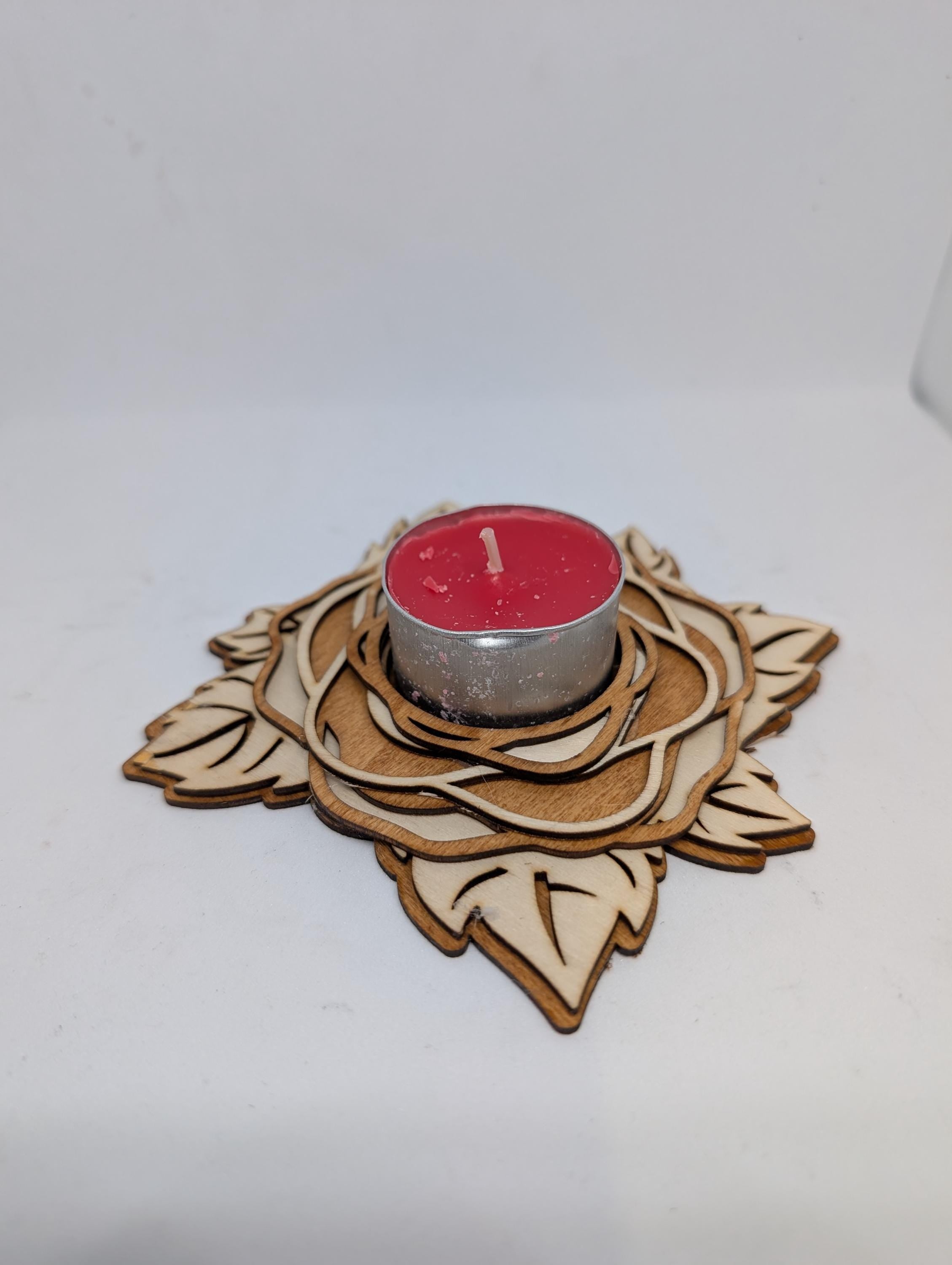Handmade & Laser Cut Tea Light Stands